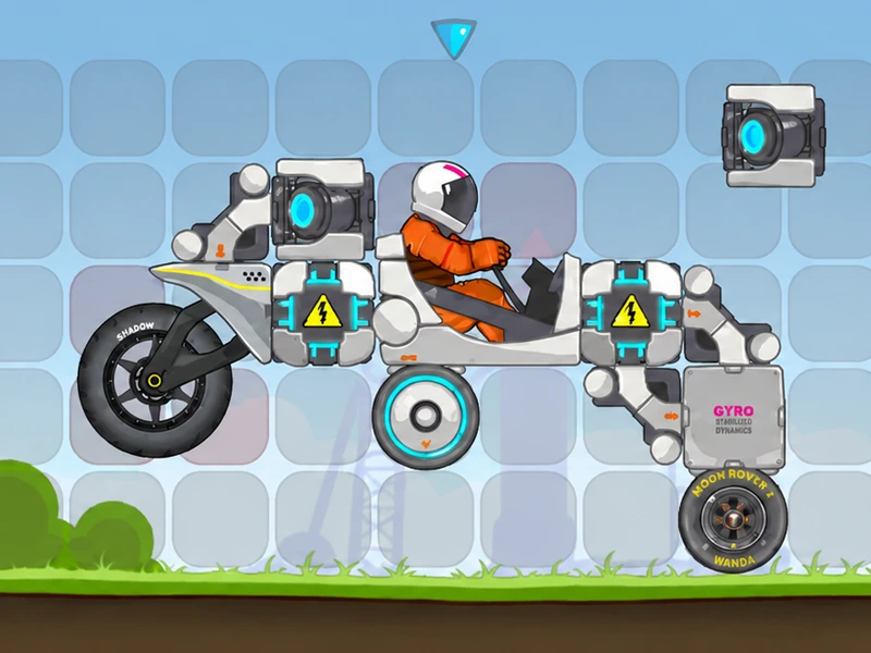 RoverCraft — building a custom vehicle with an astronaut rider
